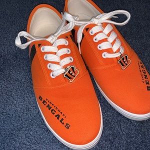 Cincinnati Bengals tennis shoes, size 8 1/2